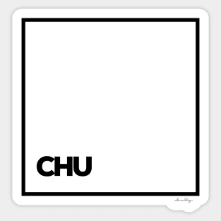 CHU Sticker